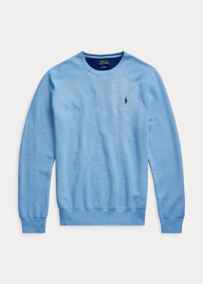 Men's Polo Ralph Lauren Cotton Crewneck Sweater | 792863AOH